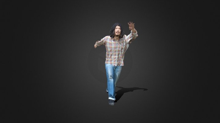 Swing Dancing 3D Model