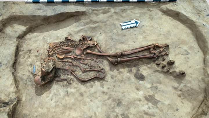 Bronze Age Kurgan grave 3D Model