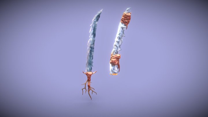Frozen Blade 3D Model