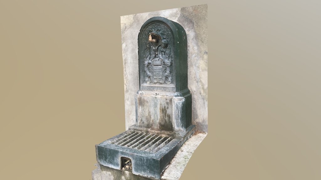 Water Fountain, Dieulefit, France