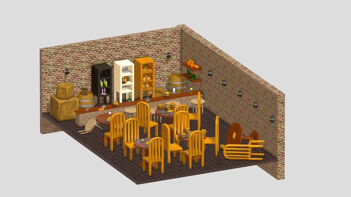 Taverna 2 3D Model