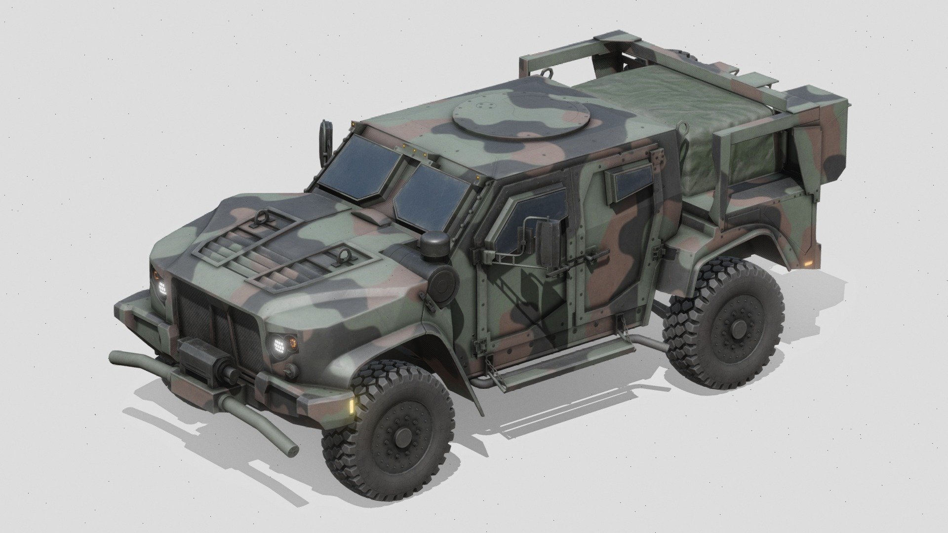 Joint Light Tactical Vehicle Buy Royalty Free 3D model by Mateusz