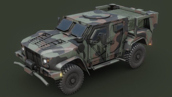 Joint Light Tactical Vehicle 3D Model