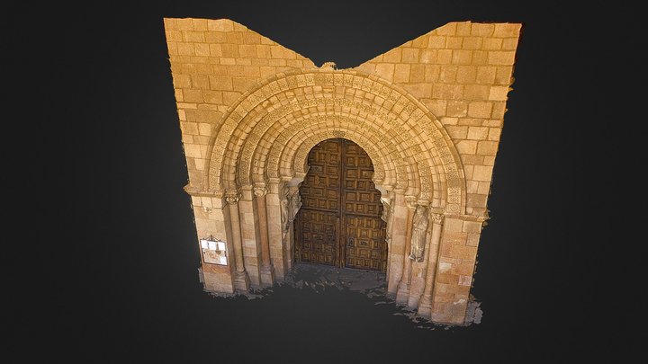 San Vicente (Avila, Spain) 3D Model