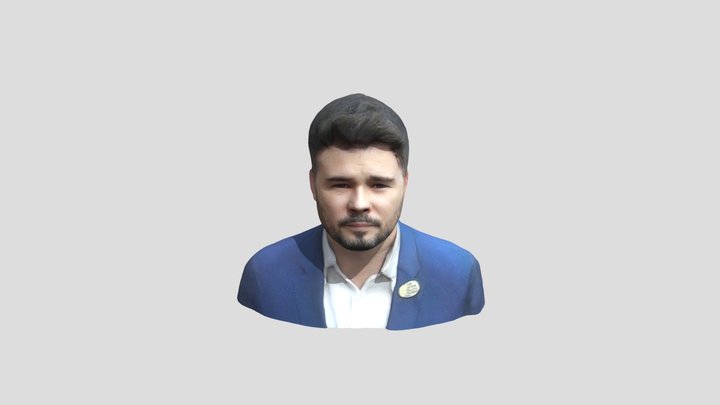 Gabriel Rufián – Modello 3D gratuito STL