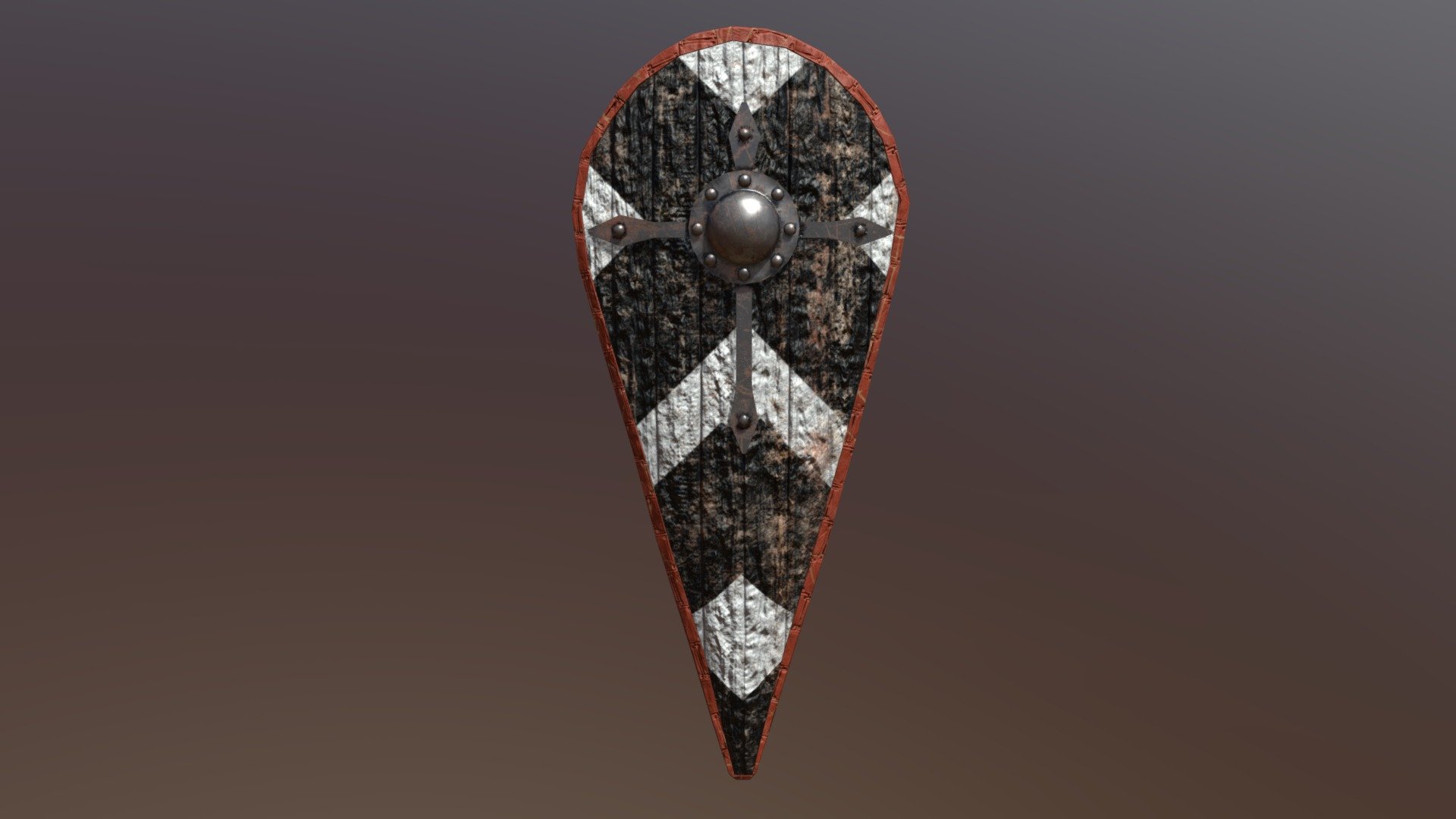Worn Kite Shield