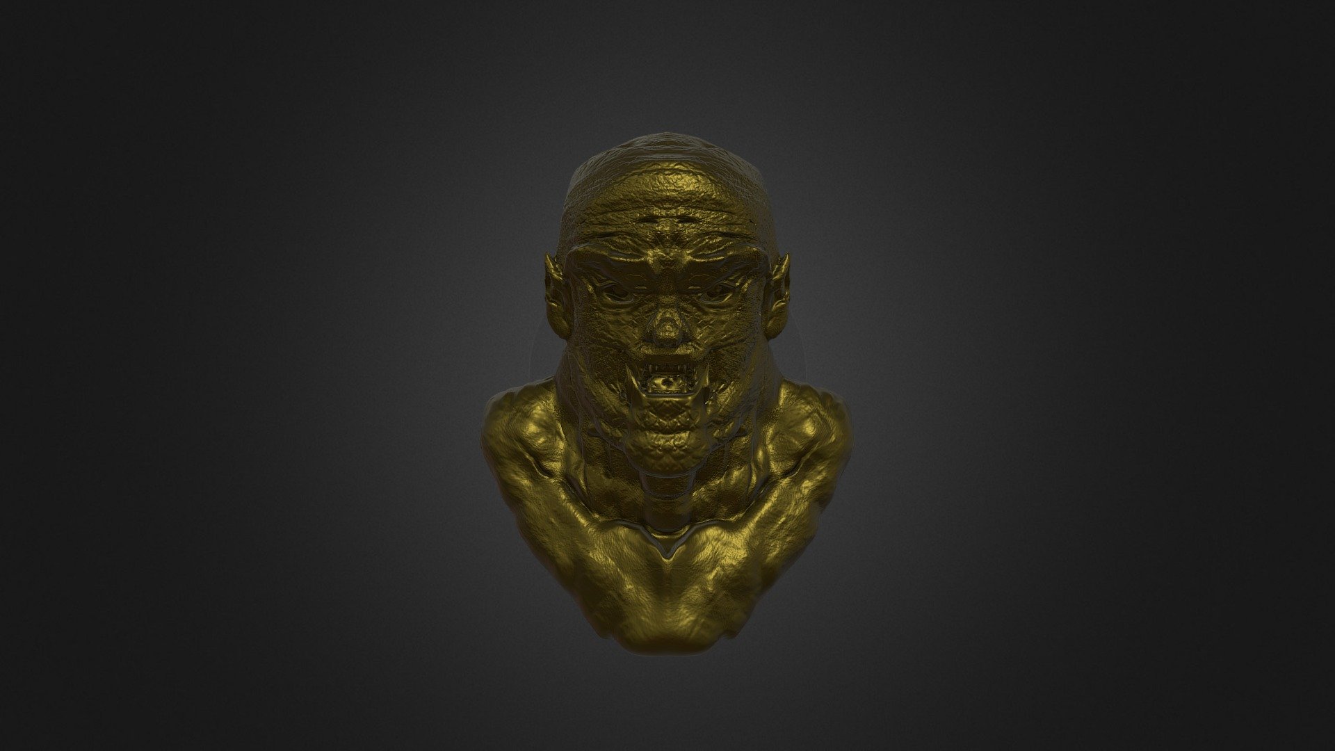 orc guy statue thing