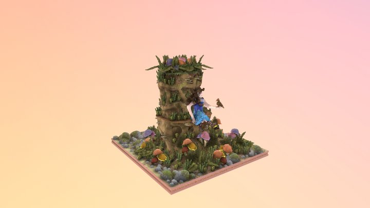 Fairy Tree 3D Model