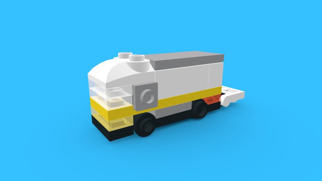 LEGO Micro Moving Truck MOC [#0366]