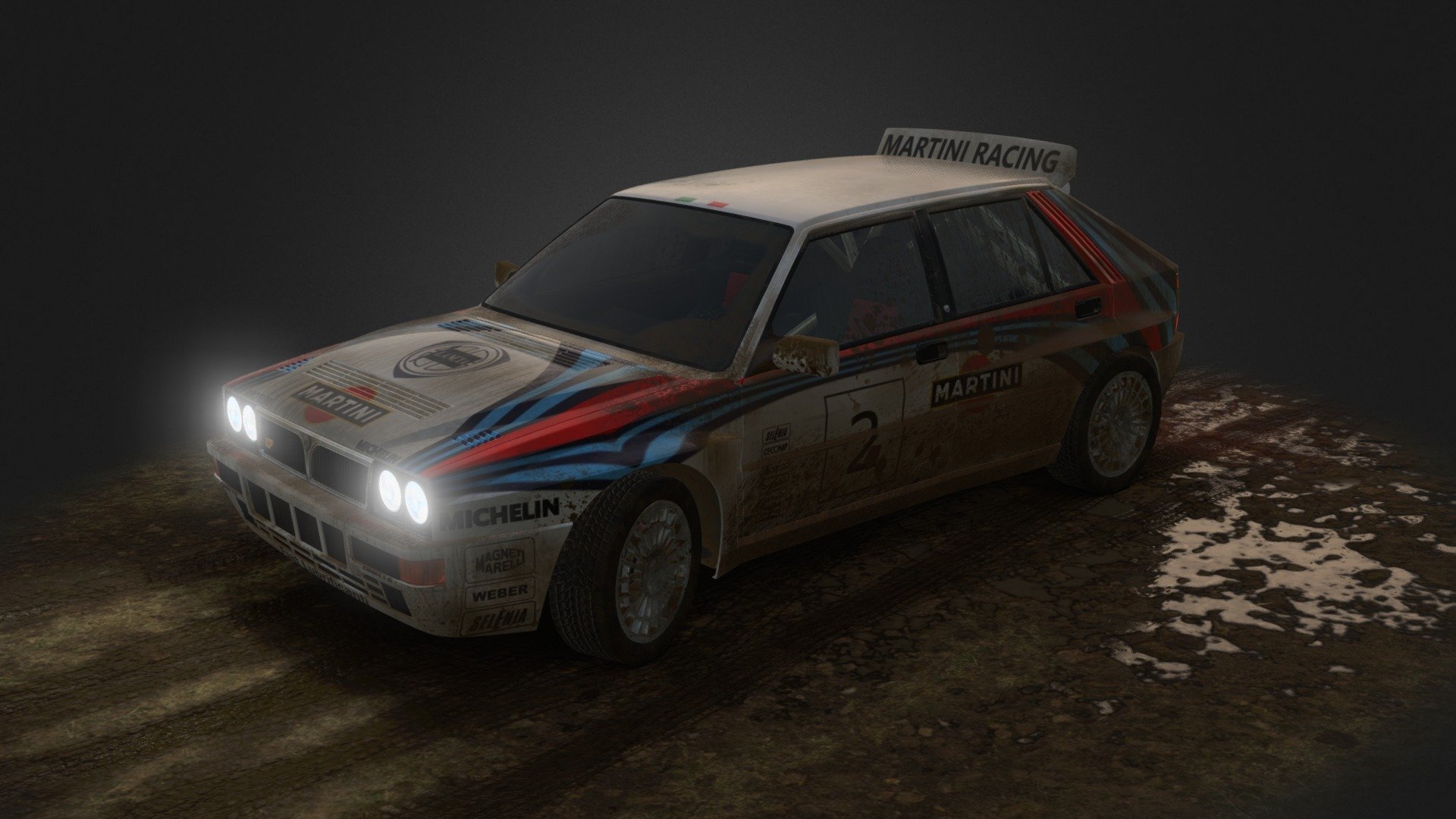 WRC Lancia Hf integrale