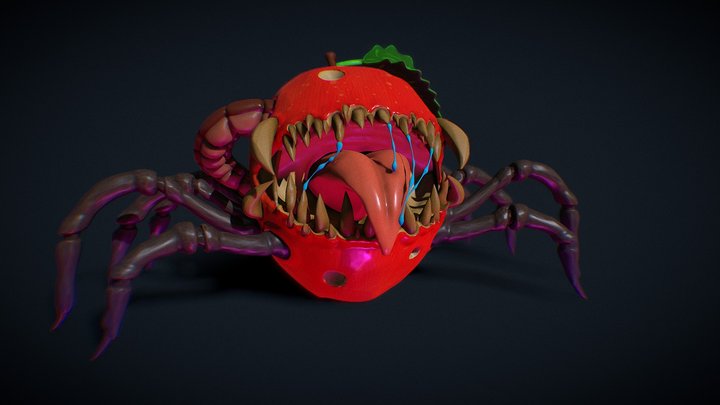 AppleMonster 3D Model