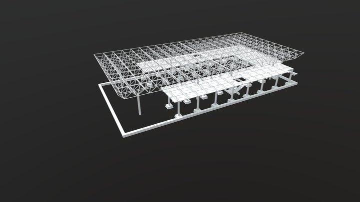 Warehouse Moldova 3D Model