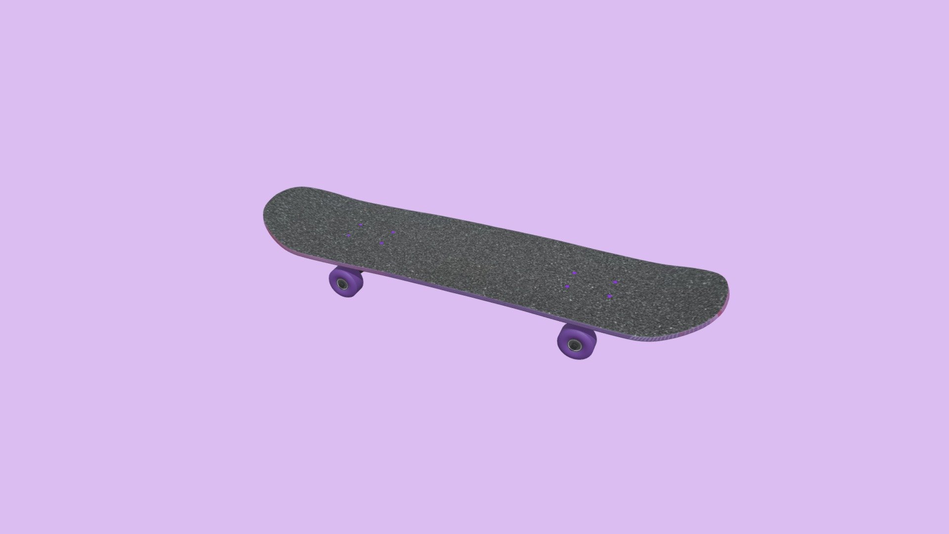 Purple Skateboard - 3D model by krista.wynn [2613501] - Sketchfab