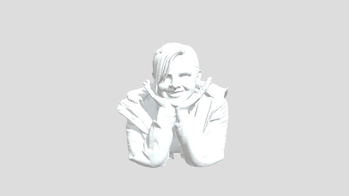 Smiling in the Park 3D Model