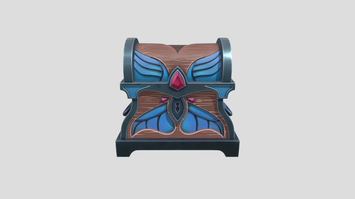 Butterfly Chest 3D Model