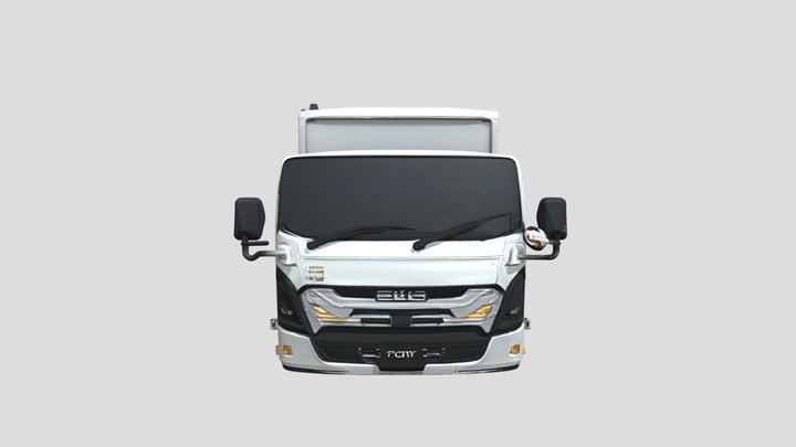 Isuzu Elf 2024 – Modello 3D gratuito STL