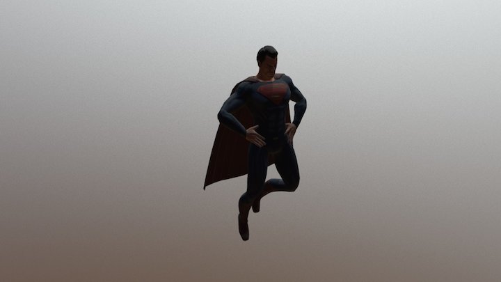 Superman (1) 3D Model