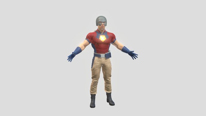 Peacemaker - Rigged 3D Model