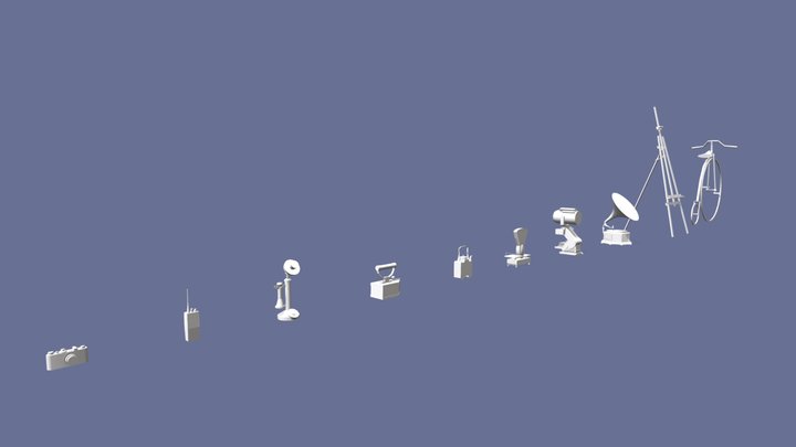 [HW XYZ School] Blocking 3D Model