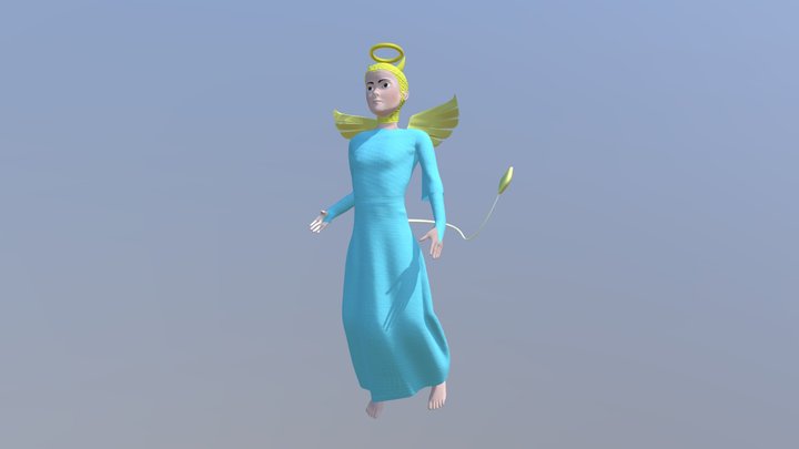 Le Petit Gentil Diable (Angel) 3D Model