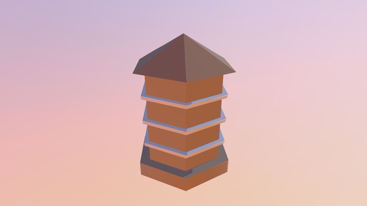 小水塔 3D Model
