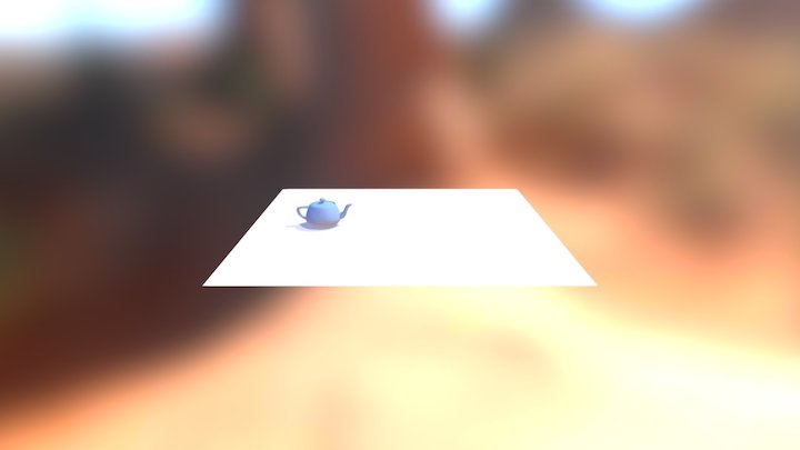 Tugas Akhir. Teapot Jump (Teko Melompat). 3D Model