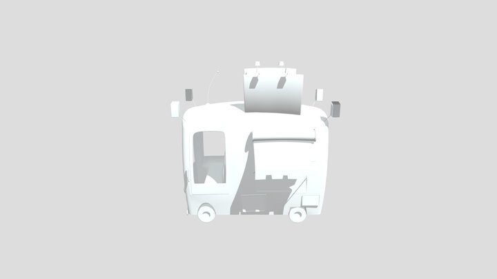 Foodtruck 3D Model