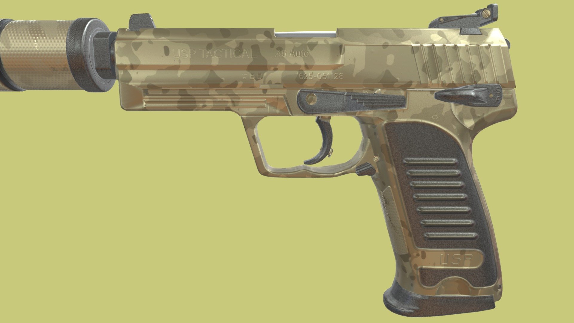 USP | DESERTIC OPERATION - 3D model by LaConoF [261dbfe] - Sketchfab