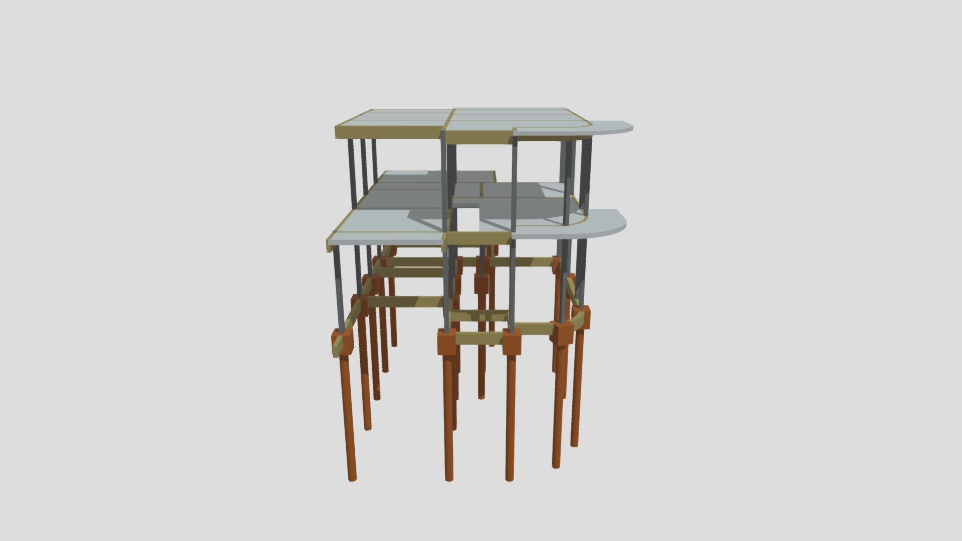 Maquete Eletrônica Estrutural - Zilda