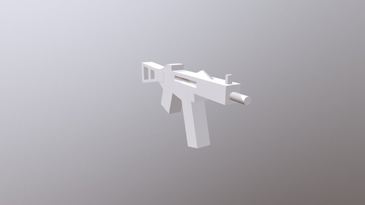 Unturned MP5 3D Model
