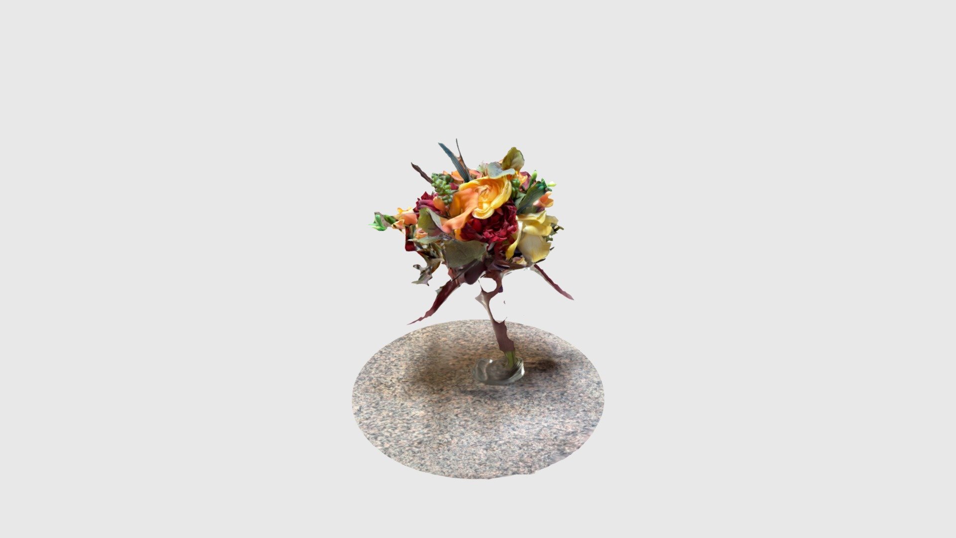 Flowers — Sketchfab embed 3D viewer