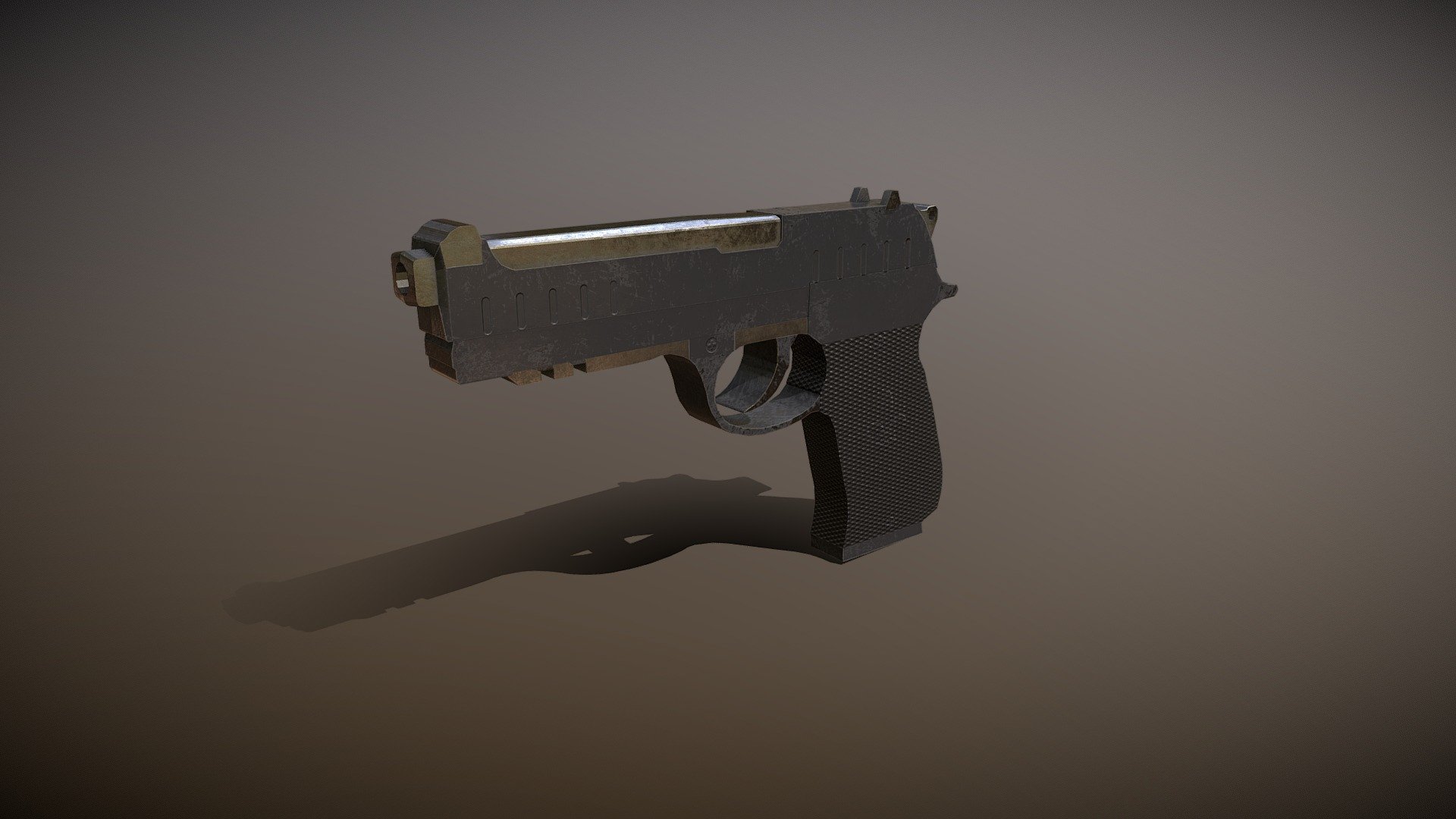 Pistol Beretta - Download Free 3D model by LeeMoorhead [261f4be ...