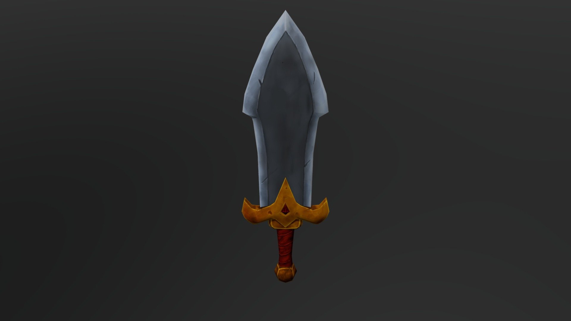 Hand Painted Sword Practice