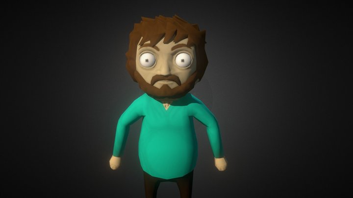 Little Viking 3D Model