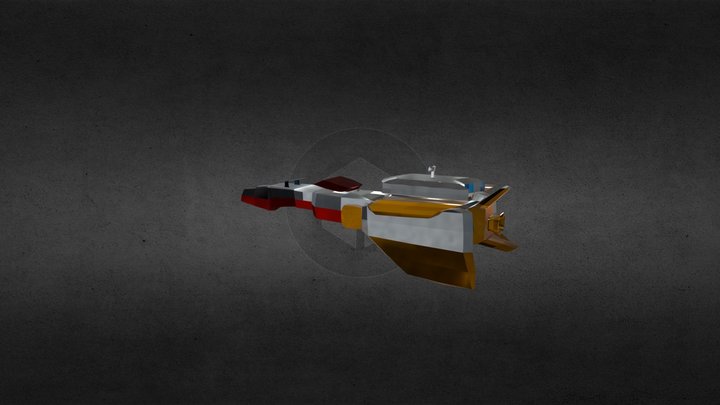 hanz0z space fighter ship 3D Model