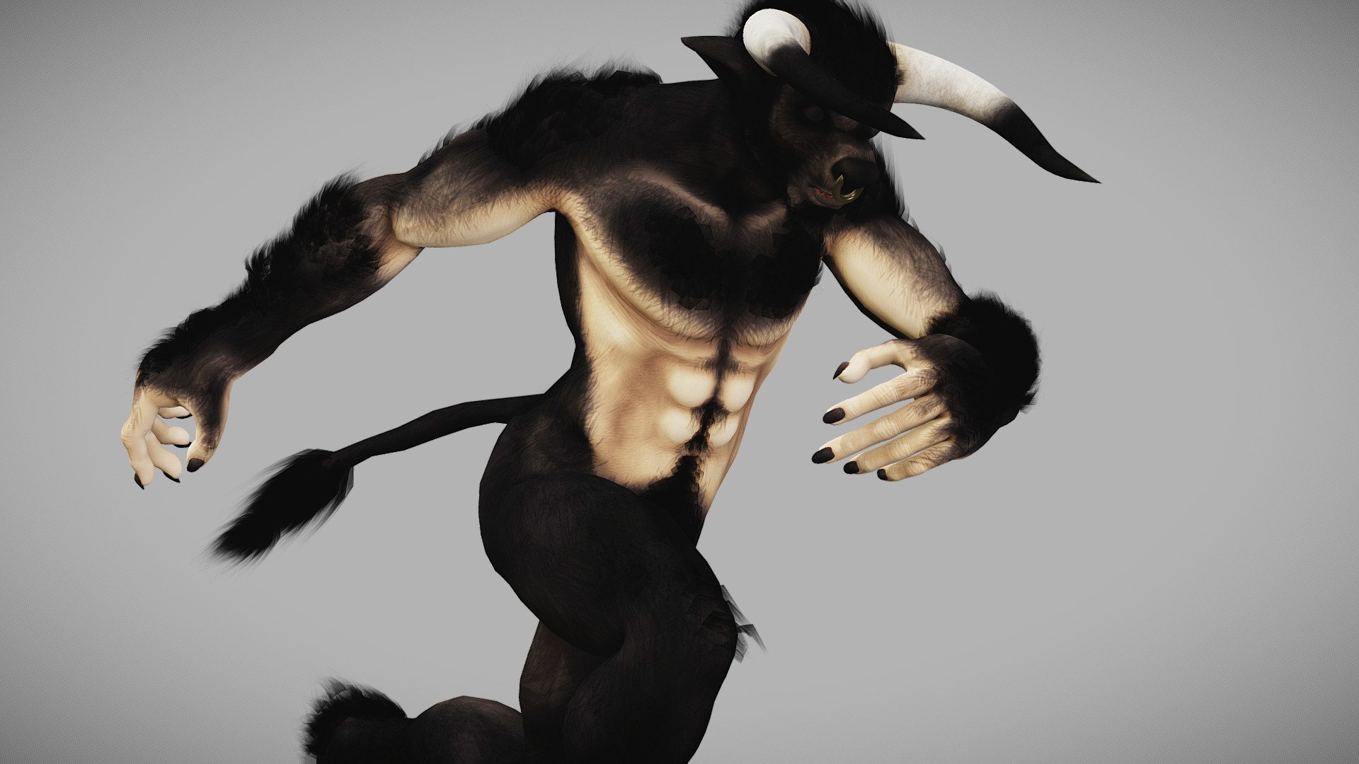 Minotaur — Sketchfab embed 3D viewer
