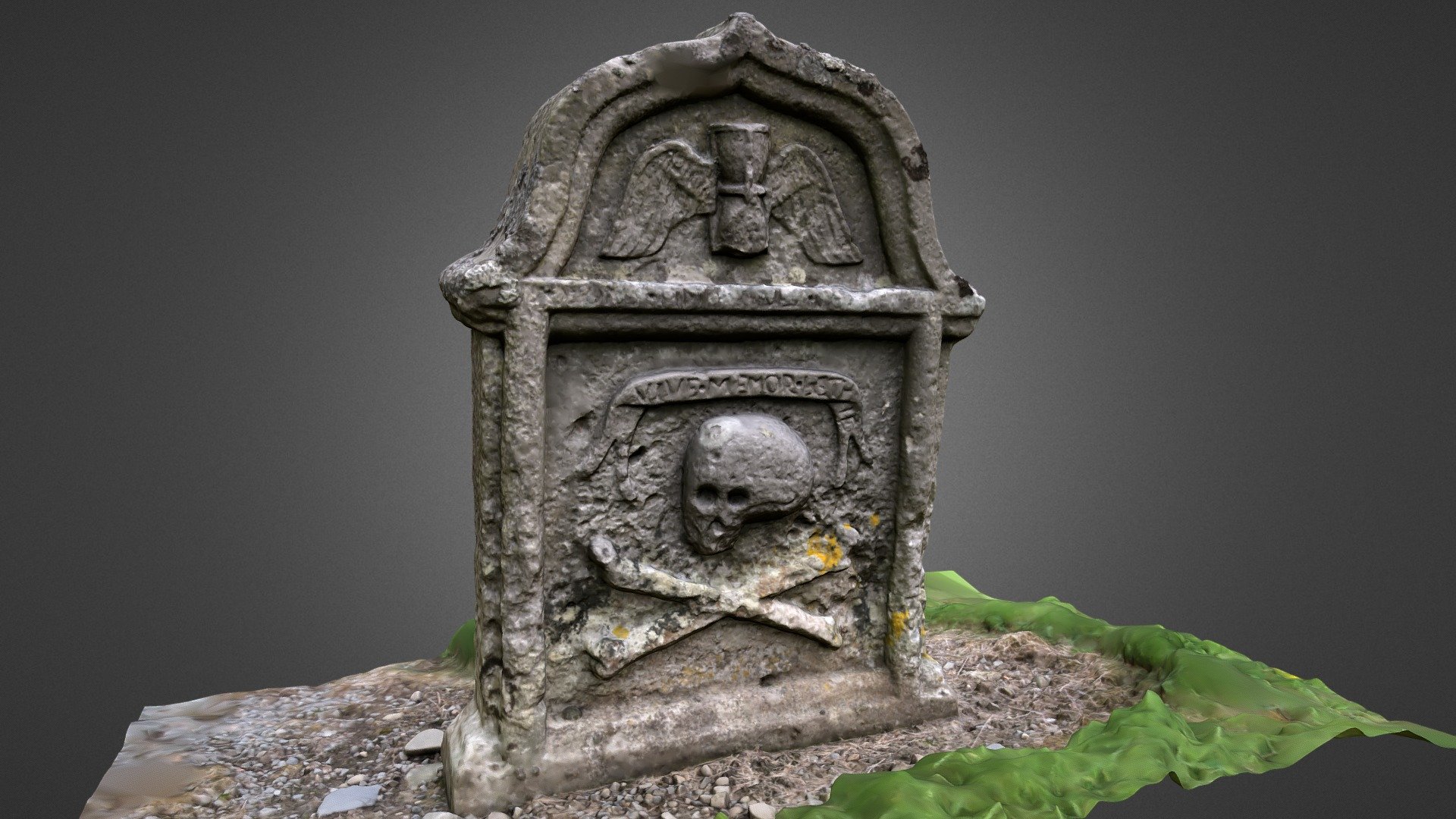 Gravestone Stobo Kirk, Scotland