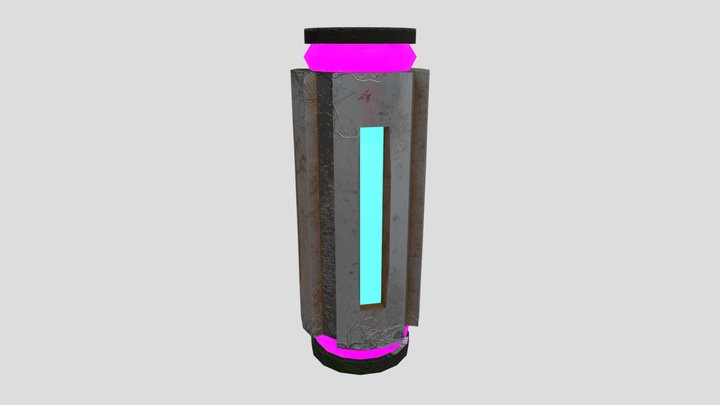 Power_Pillar_Low 3D Model