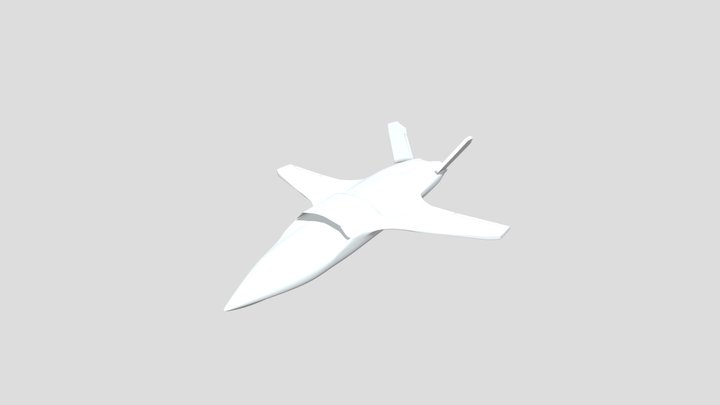 XQ-58A 3D Model
