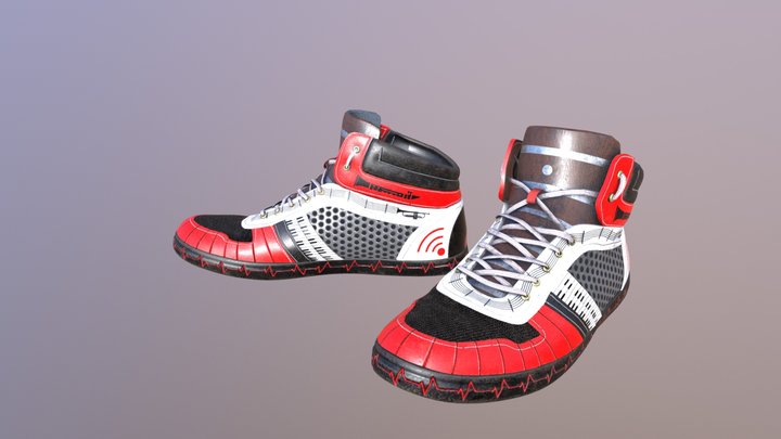 Jazz Shoes 3D Model