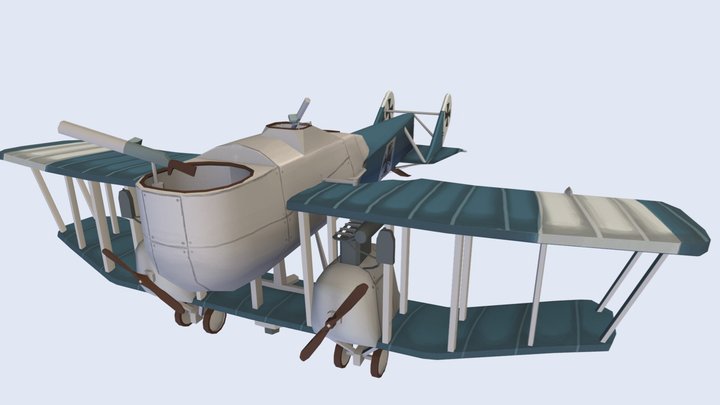 Gotha G.1 - Rob Plas 3D Model