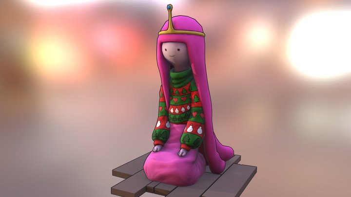 Adventure Time - Princess Bubblegum 3D Model
