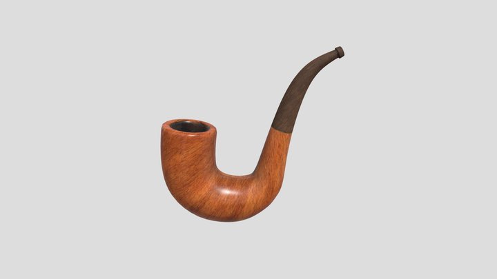 Tobacco Pipe 3D Model