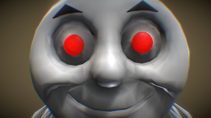 (OPEN ) Cursed Thomas, Engine Of Chaos Rig 3D Model