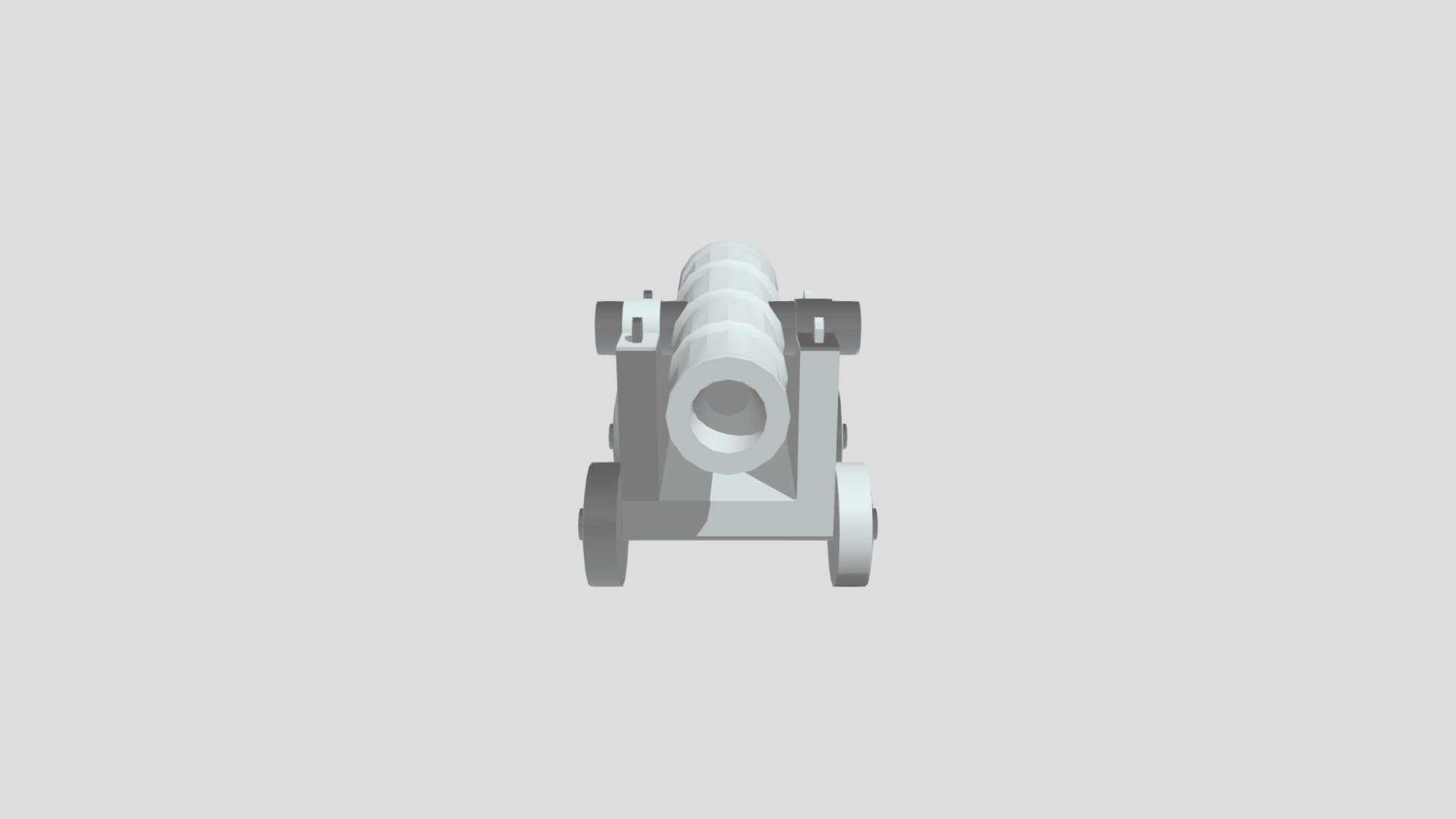Low Poly Cannon