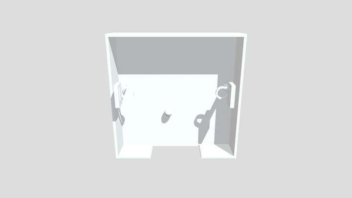 Basketball court model 3D Model