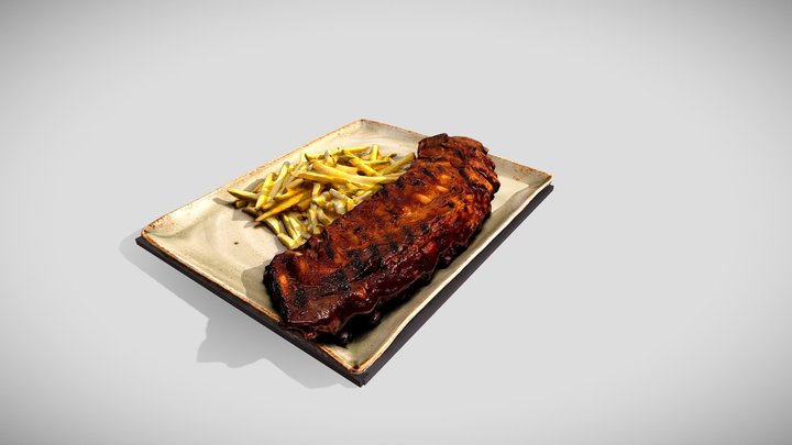 Costillas 3D Model