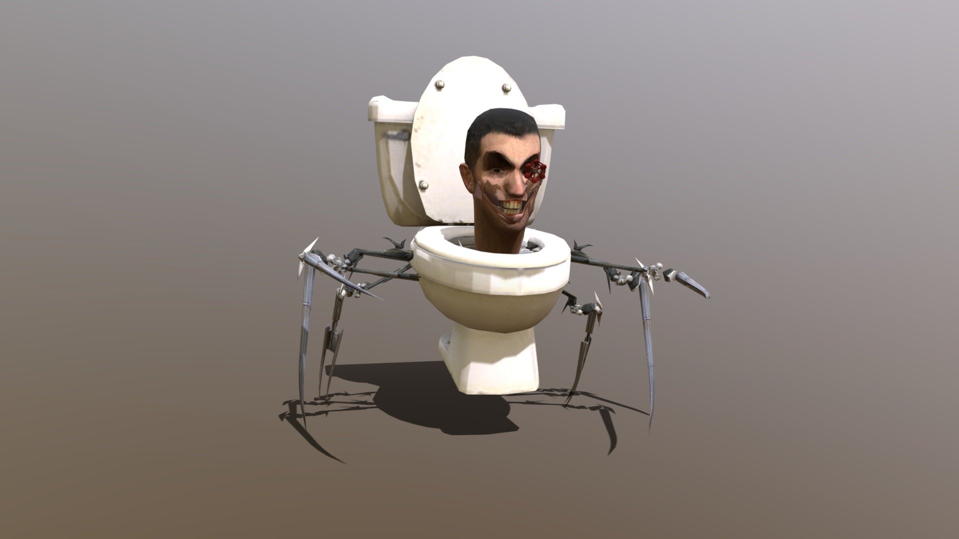 Claw Strider Toilet - Download Free 3D model by User09 (@Clawinson090 ...