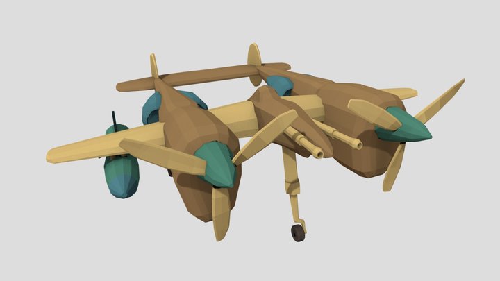 Airplane 3D Model