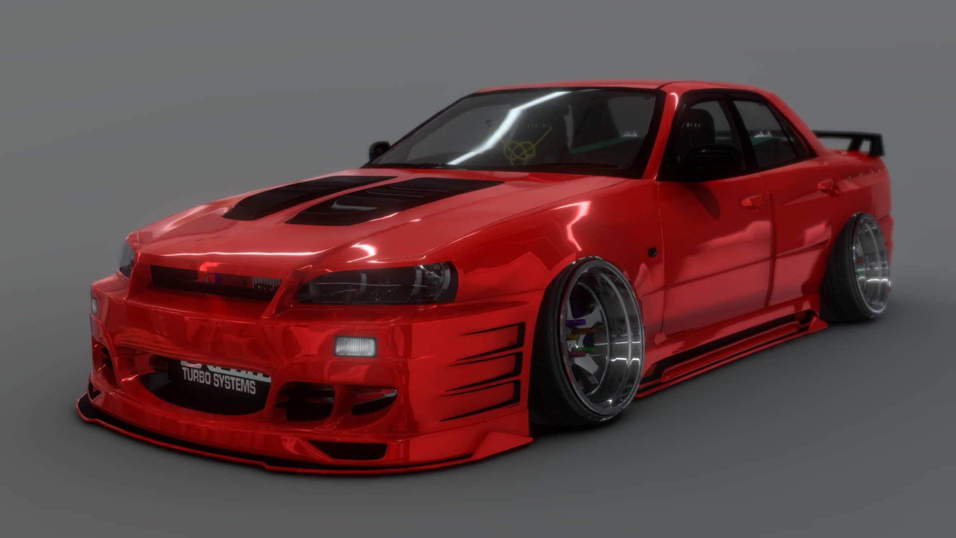 Nissan Skyline ER34 326 Power - 3D model by DubrovWorks [26288a6 ...